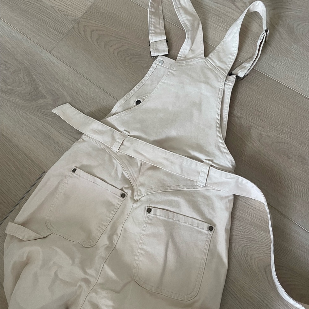 NWOT Buffbunny Over it Alls - Ivory - XS Short - Picture 9 of 12